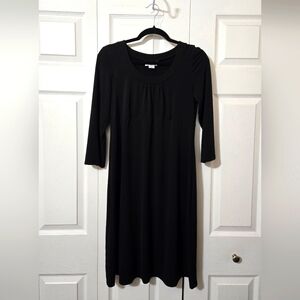 Two Hearts Maternity Black Dress, Small, EUC